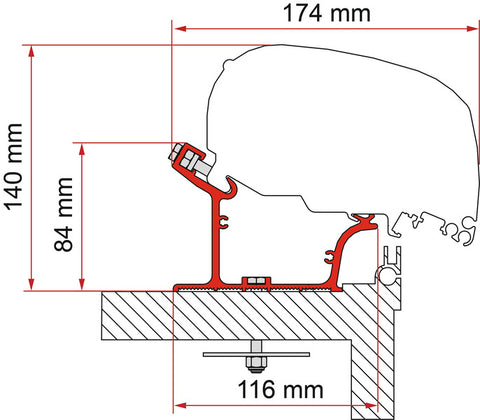 Fiamma Kit Adria Caravan ab Baujahr 2015