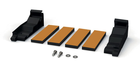 Kit adaptateur plat F80S/F85L pour toit surélevé H2 - Argent