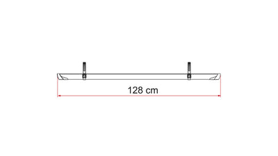 Fahrradschiene Rail Plus - Silber