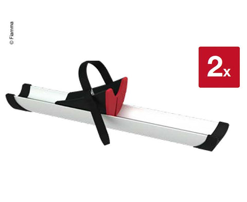 Kit Rail Premium 48, quatrième rail en deux parties Carry-Bike VW T5/T6 Pro argent