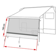 Sun View Vorderwand XL 100, 100cm, F45s/F45L,F70,F35pro,F80s/F65s/F65L