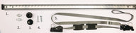 Système de support TransSAFE pour plafond de garage arrière, 750 mm