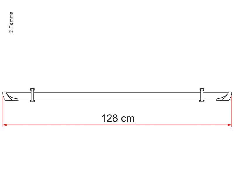 Zusatzschiene Rail Strip Pro schwarz