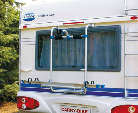 Porte-vélos arrière pour caravane Hobby à partir de 03 pour 2 vélos, charge max. 50 kg 