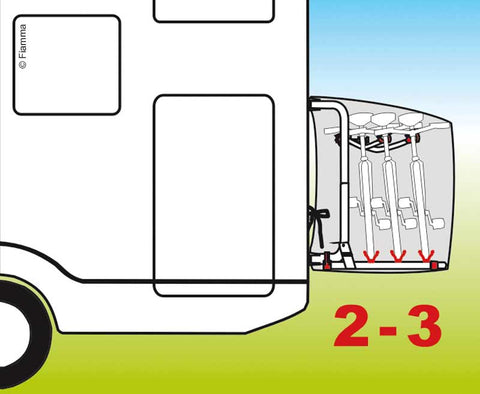 Housse de vélo Bike Cover S, pour 2/3 vélos