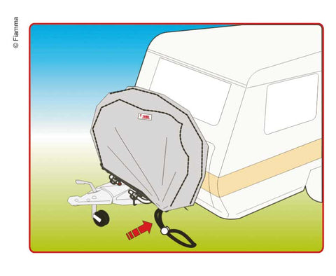Copertura per bicicletta Bike Cover Caravan per 2 biciclette