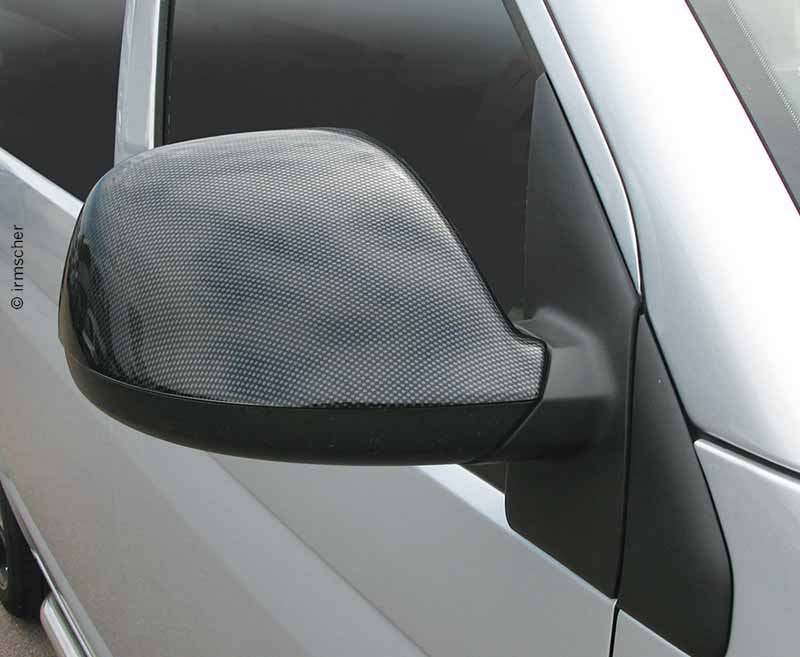 Spiegelklappe Carbon Look für VW T5