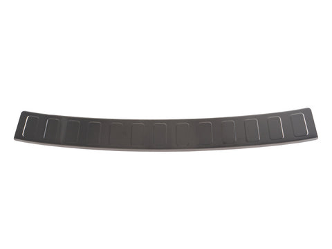Protezione paraurti Carbest in acciaio inox spazzolato nero - passo corto