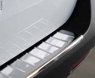 Protection de pare-chocs, acier inoxydable brossé, VW Transporter T5, T6, T6.1, portes battantes