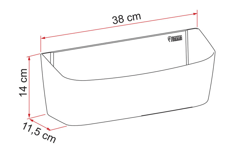 Neues Design Pocket Plus Ablage L