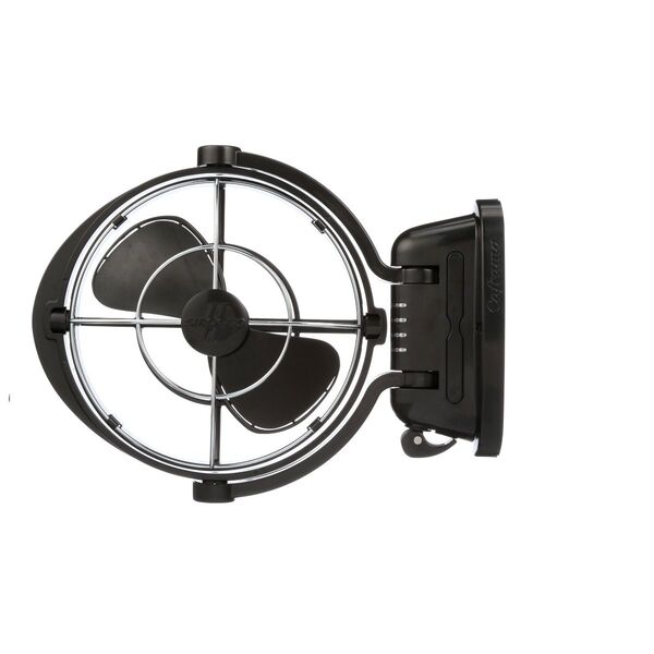 Ventilator Sirocco 12 / 24 V - Schwarz