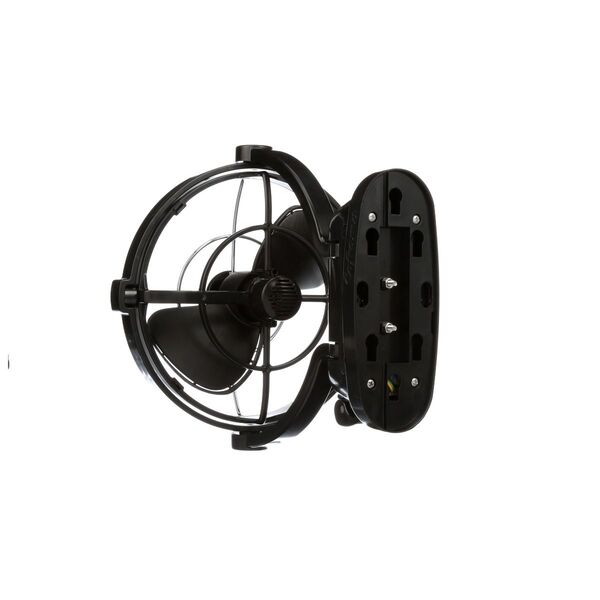 Ventilator Sirocco 12 / 24 V - Schwarz