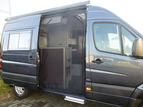 Moustiquaire pour porte coulissante MB Sprinter/ VW Crafter