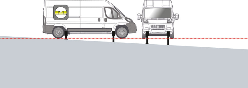 Carbest Autolift für Fahrzeuge bis 5 Tonnen - Mit 4 Hubstützen