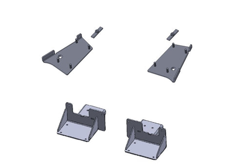 Kit adaptateur pour pont élévateur - Fiat Ducato X290 et identique avec AdBlue, roue de secours et réservoir