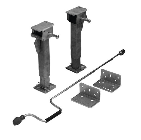 Support de manivelle universel 290 - 490 mm - capacité de levage 500 kg - 1 paire