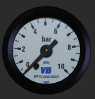 Ensemble de manomètres à 2 circuits VB