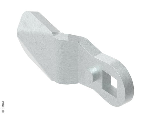 Zunge für Türsicherungsverschluss, Höhe: 13mm, Länge:45mm