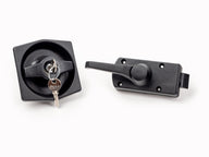 Serrure de caravane porte droite épaisseur 24-29mm