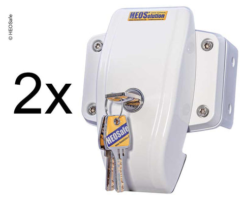 Set di sicurezza per porte HEOSafe da 2 bianco