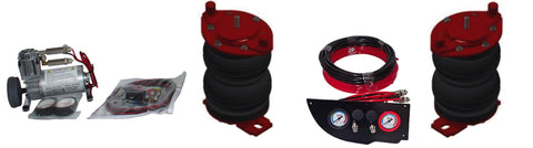 Système de suspension pneumatique à 2 circuits Basic 8" avec double soufflet pour Fiat Ducato &gt; 2014 (incl. Ducato S8) et identiques