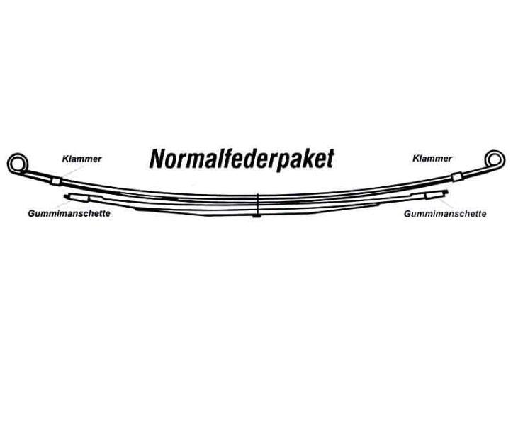 Zusatzfedern für verstärkten Fahrkomfort