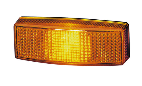 Feu de gabarit latéral jaune / orange (feu en saillie / feu de gabarit latéral)
