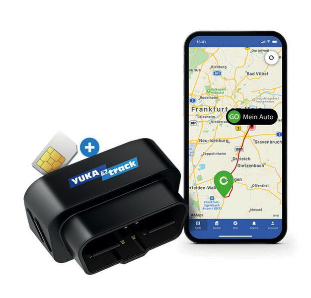 YUKAtrack GPS-Ortungssystem mit OBD2-Schnittstelle