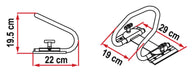 MotoWheel Chock Rear - système de blocage pour roue arrière