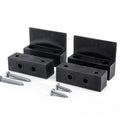 Montageadapter für Funkkontakte 2er Set, schwarz