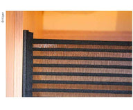 KIIPER-Mini set di reti portaoggetti 4 pezzi, per larghezza di installazione 400 mm, foderate in nero