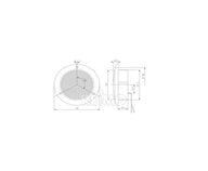 LED-Blinker, 12V, 3/W gelb IP67 500 mm Kabel