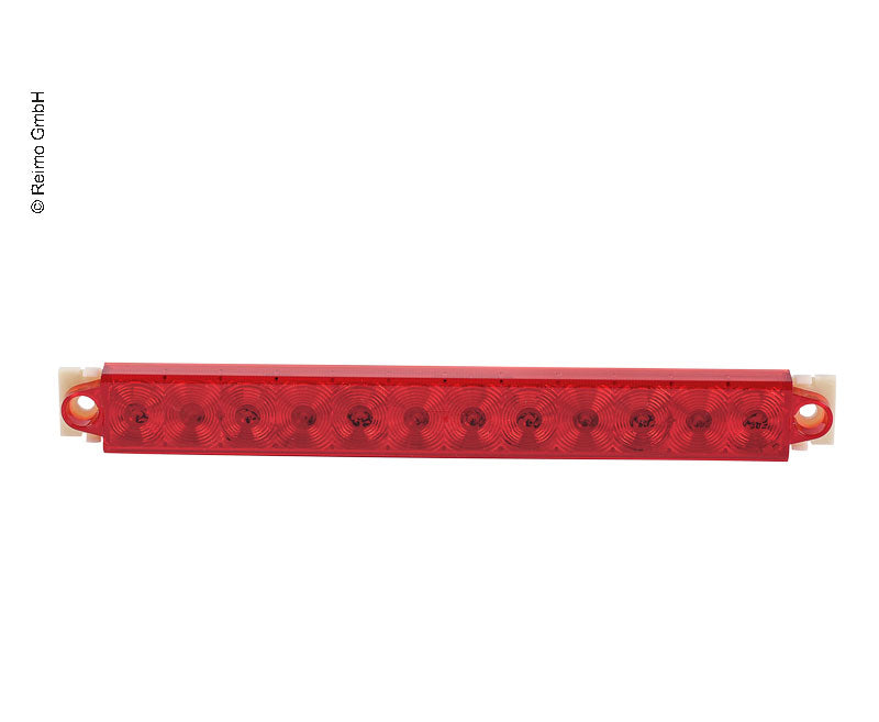 LED-Bremsschlußeuchte rot/chrome 9-32V, 2,0/0,3W W IP67, 500 mm Kabel