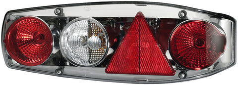 Feu arrière CARALUNA II plus chrome, gauche