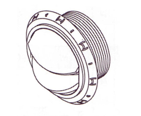Sfiato aria chiudibile, per tubo da 90 mm