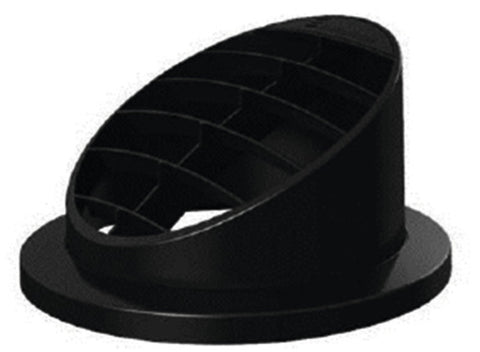 Presa d'aria alta 30° per riscaldatore da parcheggio. Airtronic D2, Ø50/60mm, nero