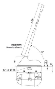 Antenne de toit pour voiture Met