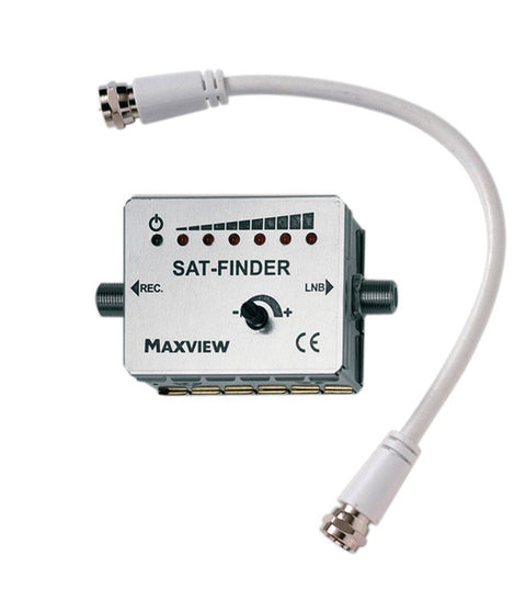 Cercatore satellitare con display a 3 LED