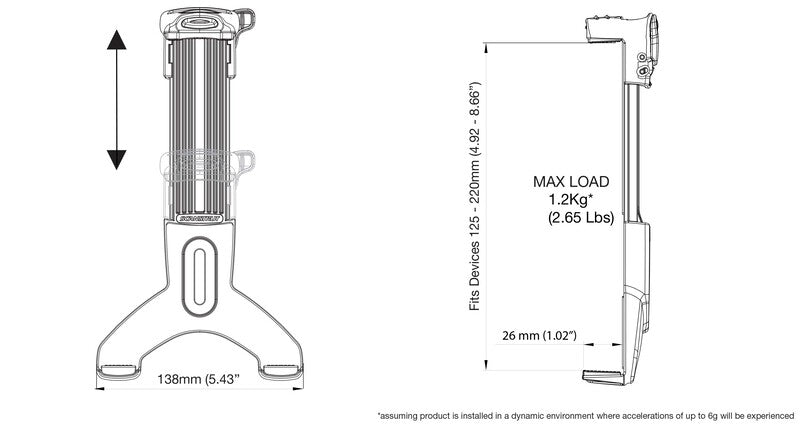 ROKK - Halter für Tablet