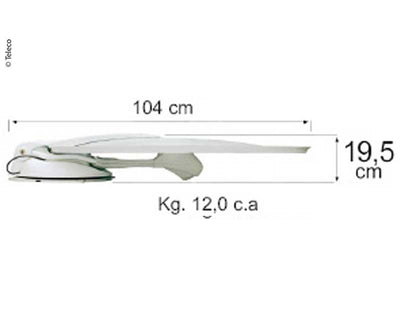 Sat-Anlage FlatSat Skew Easy Smart 85