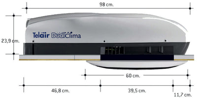 Telair Dualclima 8400H Dachklimaanlage