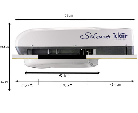 Teleco Telair Silent 7400H Klimaanlage 230V