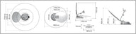 Carbest Multi-Sat X85 Twin + Skew - Sat-Anlage 85 cm