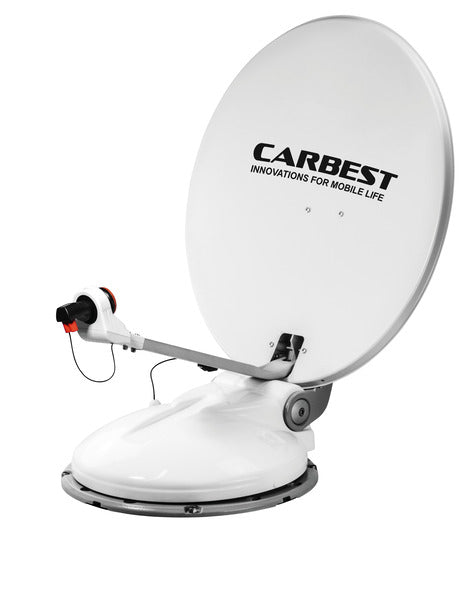 Carbest Travelsat 2 - Sistema satellitare gemellare con Bluetooth e skew (80 cm)