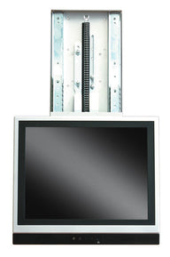 Support TV, extensible vers le bas, argent