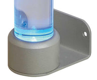 Support TFT, rotatif + inclinable, droit avec éclairage LED bleu