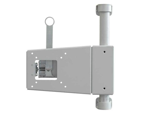 Supporto TFT, girevole + inclinabile, sinistro con illuminazione LED blu