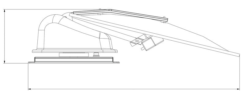 Automatische Sat Anlage Flat-Sat 65 mit Astra