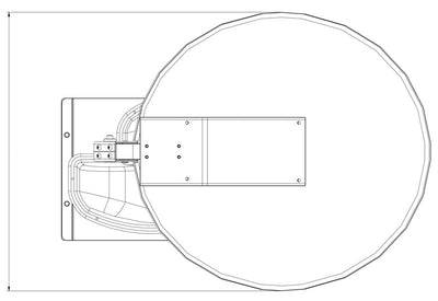 Automatische Sat Anlage Flat-Sat 65 mit Astra