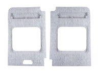 Fiat Ducato 250 à partir de 2006 – Jeu de garnitures de porte arrière, 2 pièces, gris clair, 1125 × 785 × 120 mm